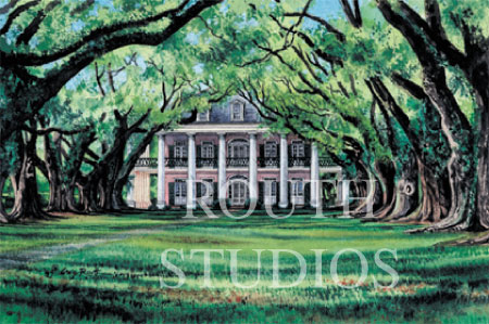 Craig Routh, Artist & Illustrator - "Oak Alley"